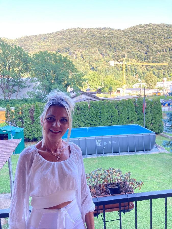 Casa Stefania Con Giardino A Lugano Hotel Grancia Luaran gambar